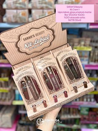Kit gloss Sarah’s beauty