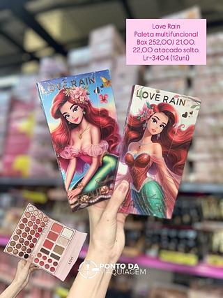 Paleta multifuncional love rain
