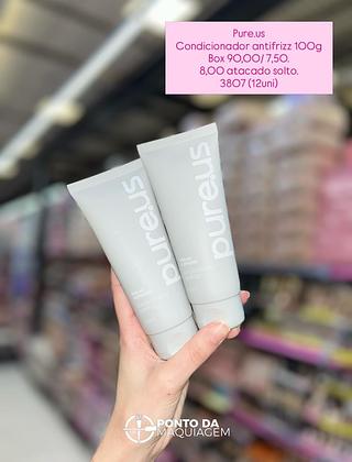 Condicionador antifrizz 100g pure.us