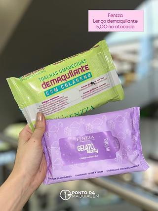 lenço demaquilante