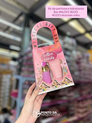 kit perfume e hidratante