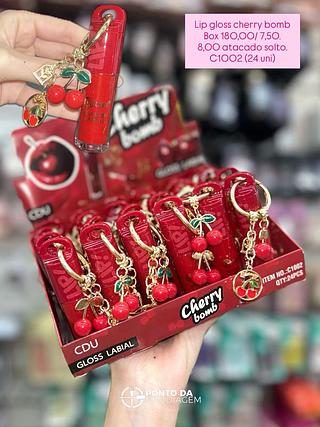 lip gloss cherry bomb