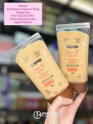 Esfoliante corporal 150ml honey skin dapop