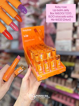 Lip balm jelly ruby rose