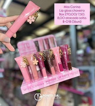lip gloss chaveiro