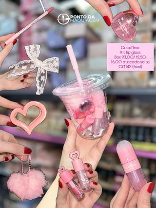 Kit lip gloss cocofleur